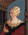 Retrato de Dorothea Meyer de soltera Kannengiesser Renacimiento Hans Holbein el Joven